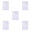 5Pièces Planner Hebdomadaire Portable En PP 8