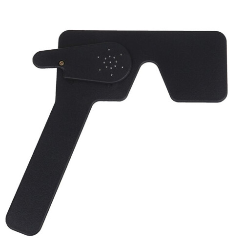 Eye Shield for Vision Test and Optometry Eye Shield Eye Shield Spoon Eyesight Adjustment Ruler 2