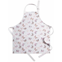 Cotton apron for women and men with pocket, 1 piece
