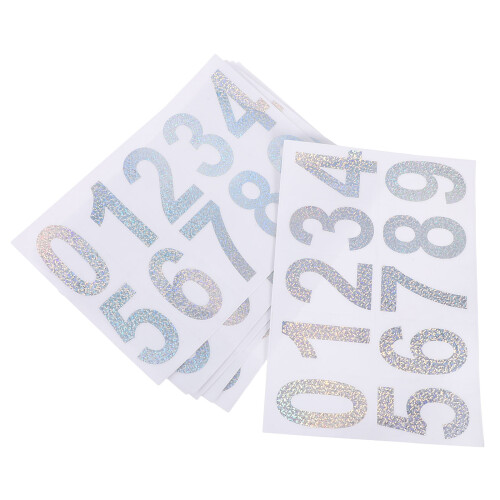 40Sets Multi -Adhesive Number Stickers for Outdoor Use 1