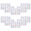 40Sets Multi -Adhesive Number Stickers for Outdoor Use 3