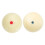 Worgeous Pool Balls Assorted Color Resin 2Pcs 2.25Inch 4