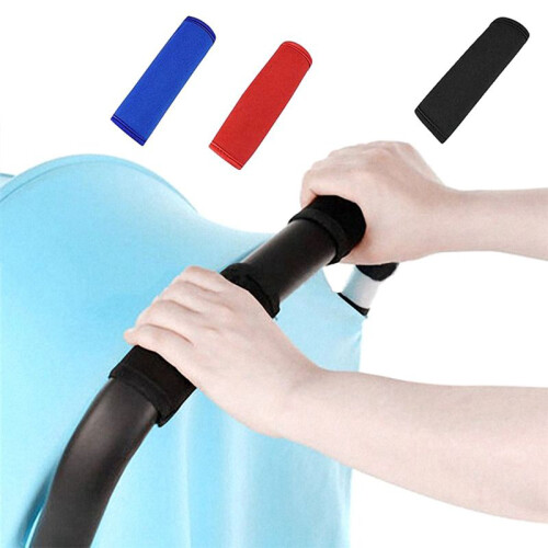 6pcs Travel Luggage Tags Handle Covers and Thickened Handle Covers for Strollers 2