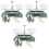 3Sets Durable Balance Scale Teaching Tool for Experiments 3