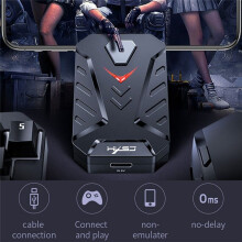 HXSJ P8 Wired Gaming Tangentbord Mouse Comb Converter Mobilspelmössadapter för Android-System
