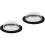 2Sets Transparent Aquarium Floating Plant Rings for Fish Feeding Use 5