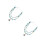 2Pièces Bracelet De Ajustable 6