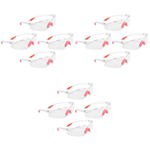 12Pcs Multi Color Protective Safety Glasses for Home and Work Use 2