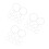 30Pcs Black Metal Hand Fan Frame DIY Round Structure for Wedding Stage 4