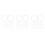 30Pcs Black Metal Hand Fan Frame DIY Round Structure for Wedding Stage 6