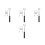 4Sets Cue Bridges Retractable for Precise Billiard Shots 7