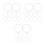 30Pcs Black Metal Hand Fan Frame DIY Round Structure for Wedding Stage 7