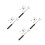 4Sets Cue Bridges Retractable for Precise Billiard Shots 10