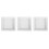3Pcs White ABS Access Panels with Latch for Ceiling Wall Repair Use 5