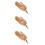 3Pièces Main Bois Articulée Posable Sculpture Marron 5