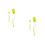 2Sets Home Use Yellow Silicone Feeding and Pacifier Cleaning Brush Set 4
