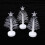 Cluster LED kerstboomverlichting, 5 stuks 1