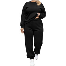 Women's Plus Size Sweatshirt and Joggers Set