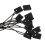 1000Pcs Clothing Hanging Tag String Fastener Labeling Loops Black 5
