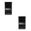 2St Duurzame Auto Audio Crossover Plastic Zwart 5
