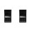 2St Duurzame Auto Audio Crossover Plastic Zwart 8