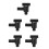 5Pcs Rv Black Tank Valve Replacement - ABS Water Heater Check Valve 8