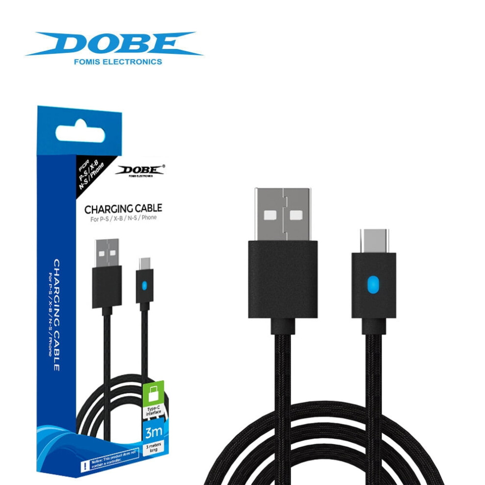 3M Usb-C Charging And Data Cable For Ps5 Dualsense And 9097180070290