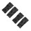 2Paren Punk Fingerless Handschoenen Polyester Halloween Cosplay 6
