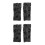 2Paren Punk Fingerless Handschoenen Polyester Halloween Cosplay 9