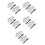 10Sets Stick on Name Labels Writable Fabric Tags for School Uniforms 6