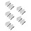 10Sets Stick on Name Labels Writable Fabric Tags for School Uniforms 10