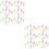200Pcs Picks Colorful Safe Material for Fun 6