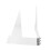2Pcs Clear Acrylic Belt Display Rack for Home Martial 3