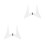 2Pcs Clear Acrylic Belt Display Rack for Home Martial 5