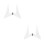 2Pcs Clear Acrylic Belt Display Rack for Home Martial 6