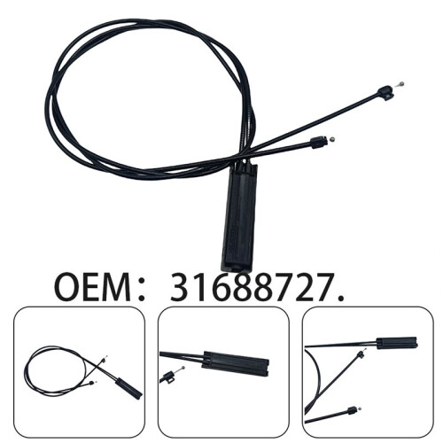 31688727 Engine Hood Release Cable (Front). WIRE BOX for  XC60 2018-2024 1