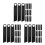 45Pcs Durable Black Flint Fire Starter Tool for Outdoor Survival 5