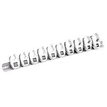 10Pcs 3/8Inch Drive Alloy Wrench Heads Kit 10/11/13/14/15/16/17/18/19/22mm
