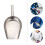 3Pcs Silver Stainless Steel Rice Scoop Multi-Functional Kitchen 10