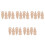 20Pcs Solid Wood Cabinet Appliques Beige Decorative Corner Onlays 8