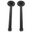 unbranded 2 Pcs Industrial Pipe Shelf Brackets Hooks Water Support Wall Mount Custom 6