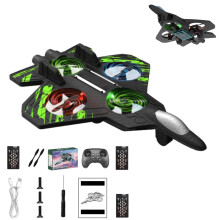RC-Stunt-Kampfjet-Spielzeug für Kinder mit LED-Lichtern und 360-Funktion