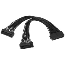 ATX24-pins voedingsverlengkabel 1-naar-2 splitter