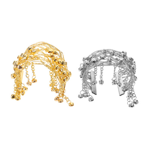 10Pièces Bracelets Métal Pour Accessoires Danse 2