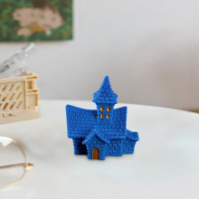 Set de 3 figurine mini dovleac din rășină de Halloween