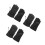 3Paren Motorhandschoenen PU Zwart, Voor Dames 5
