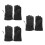 3Paren Motorhandschoenen PU Zwart, Voor Dames 8