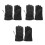 3Paren Motorhandschoenen PU Zwart, Voor Dames 9
