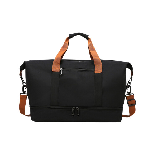 Πτυσσόμενη τσάντα ταξιδιού Duffel αδιάβροχη 30L χακί γκρι