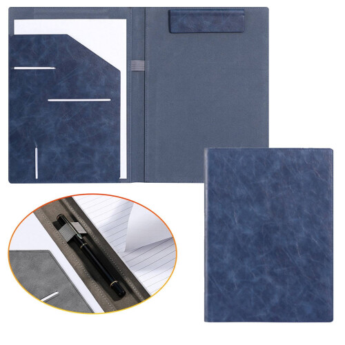 Επαγγελματικό Padfolio με Πρόχειρο, Φάκελο Βιογραφικών με Τεχνητή Δέρμα, Θήκη για 1